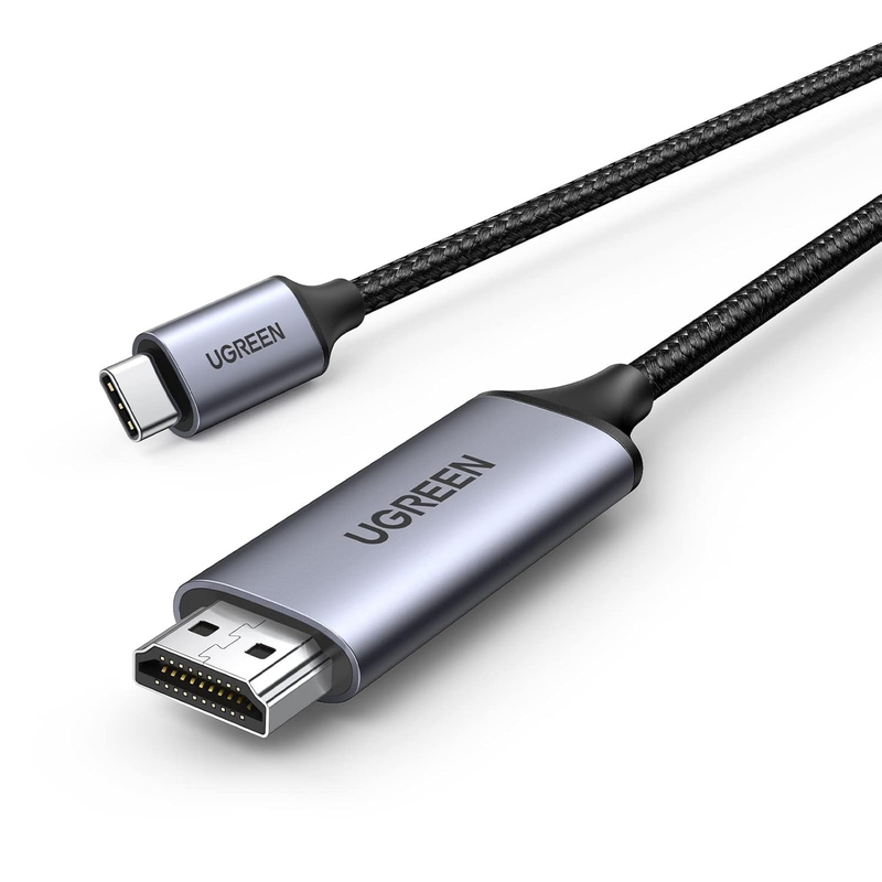 USB C to HDMI Cable 4K 60Hz 6FT Thunderbolt 4/3 to HDMI Type C to HDMI Braided C
