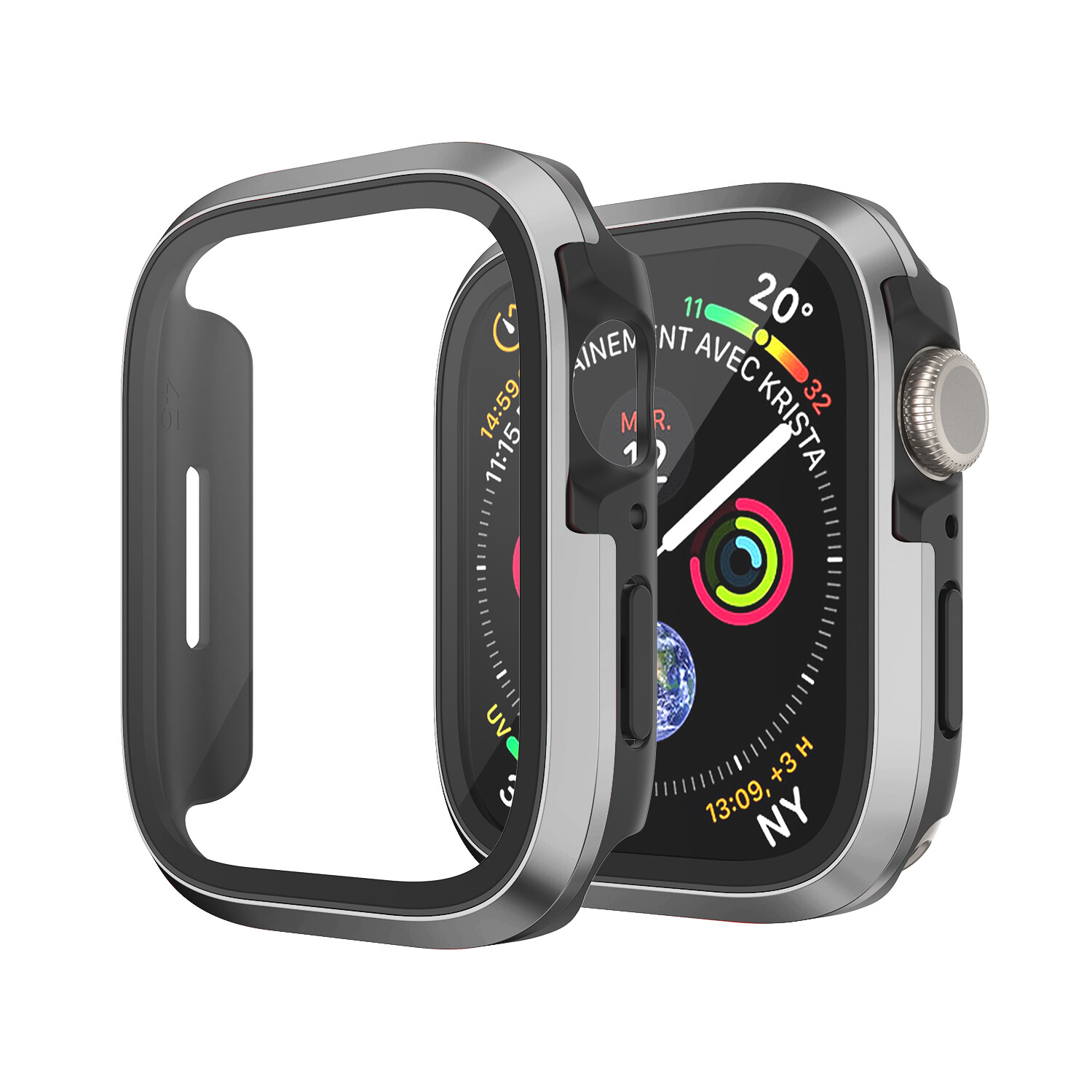 For Apple Watch Series 10/9/8/7/6/5/SE Ultra Hard PC Case