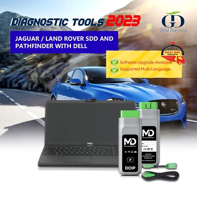 2024 Jaguar Land Rover JLR SDD Pathfinder Diagnostics Tool &CCF Laptop