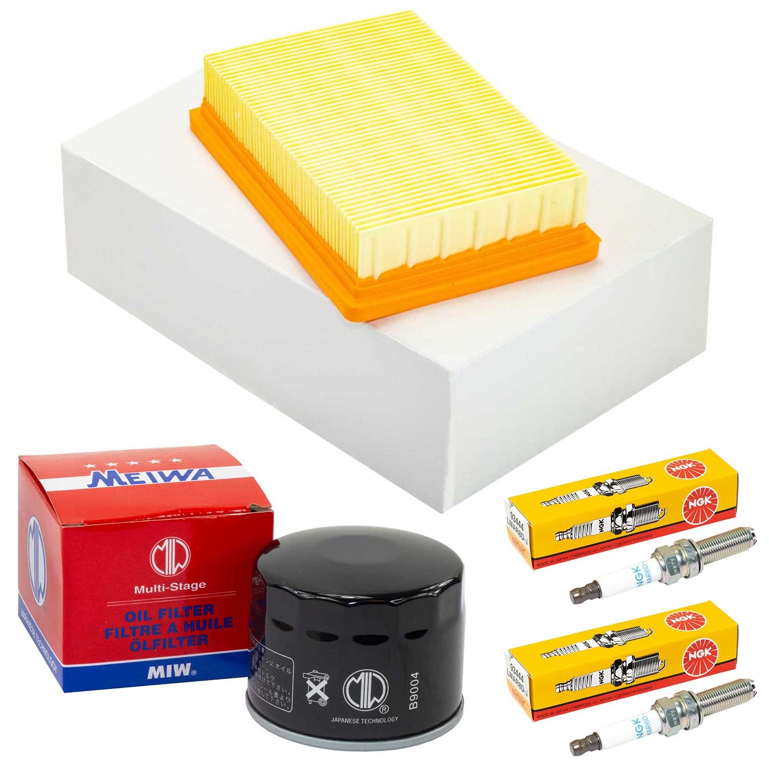 Set Wartung Ölfilter Luftfilter Zündkerzen für BMW R 1200 GS LC R1200 2013-2020