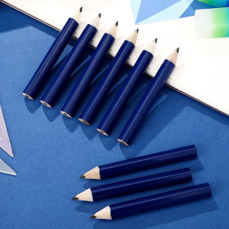 20 Pieces Short Triangular Pencils Jumbo Preschoolers Grips Pencils Fat Pencils