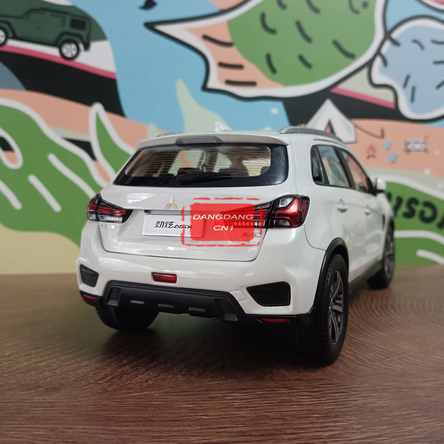 1/18 三菱 ASX 白 Amazon.co.jp: スケールモデル車両 1:18 三菱 ASX SUV ダイ