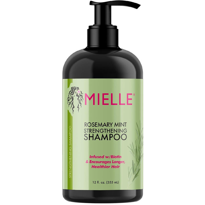 Mielle Organics Rosemary Mint Strengthening Shampoo Infused with Biotin Cleanse
