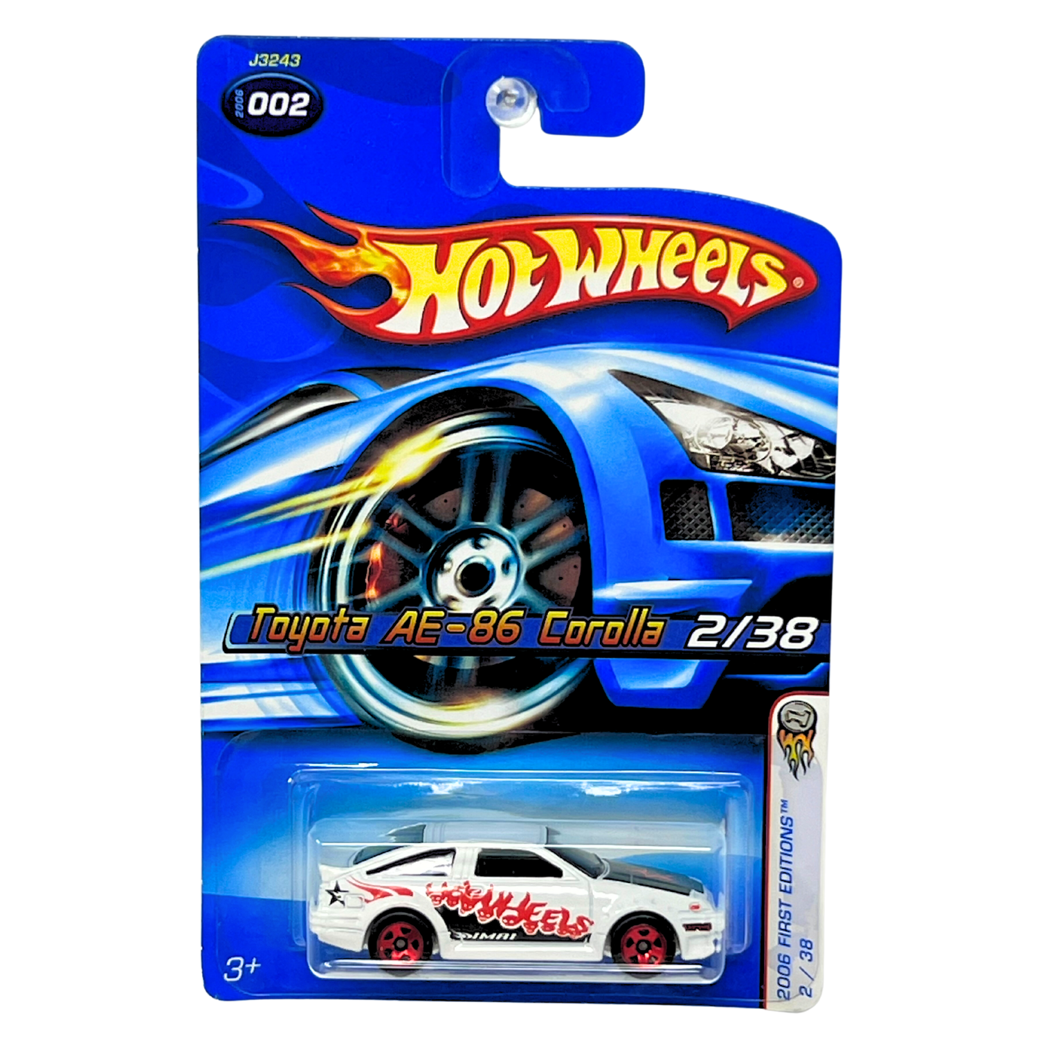Hot Wheels 2006 First Editions Toyota AE-86 Corolla JDM 1:64