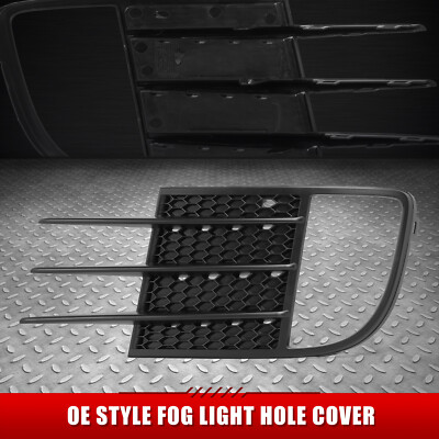 Для 10-14 VW GTI OE Style Черная рамка внешней противотуманной фары с левой стороны водителя