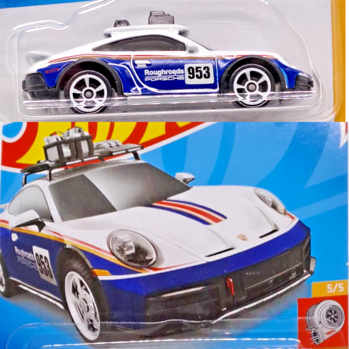 Hot Wheels PORSCHE 911 RALLYE WHITE 2024 HW TURBO 953