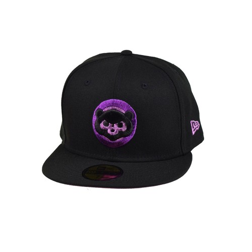 

Мужская кепка New Era Chicago Cubs Metallic Pop 59Fifty черно-фиолетовая, Black-purple