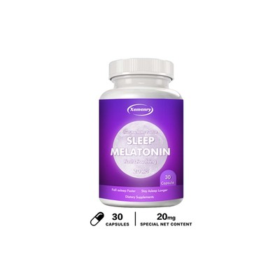 Melatonin 20mg - Night Sleep Aid Supplements,Helps Relax,Asleep Quickly & Longer