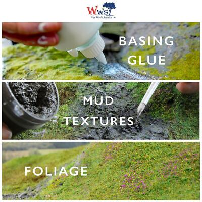 WWS | 4mm Melting Snow Scatter | CHOOSE SIZE | Realistic Model Scenery Material