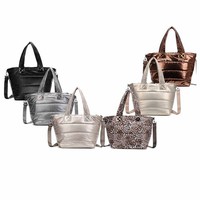 XXL DAMEN SHOPPER TASCHE Schultertasche CROSS OVER BODY BAG REISE Weekender