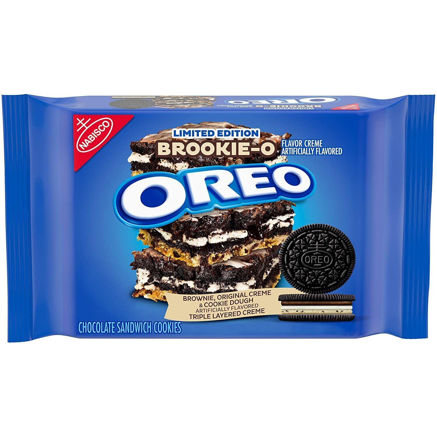 Oreo Kekse " Brookie-O " Brownie Original Creme & Kekse Teig 361ml