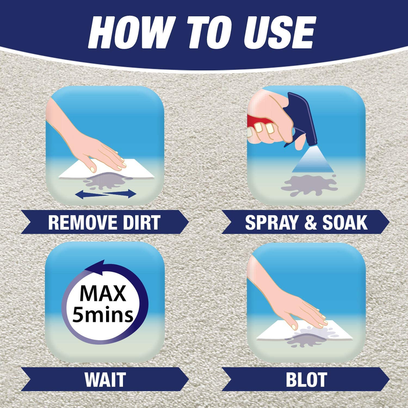 Resolve Ultra Pet Odor and Stain Remover Spray, Carpet Cleaner, 32Oz (Pack of 1)