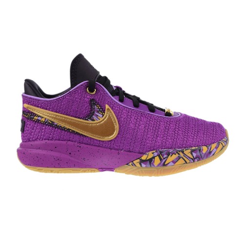 

Детские кроссовки Nike Lebron XX SE (GS) Vivid Purple-Metal Gold FD0207-500, Vivid purple-metallic gold