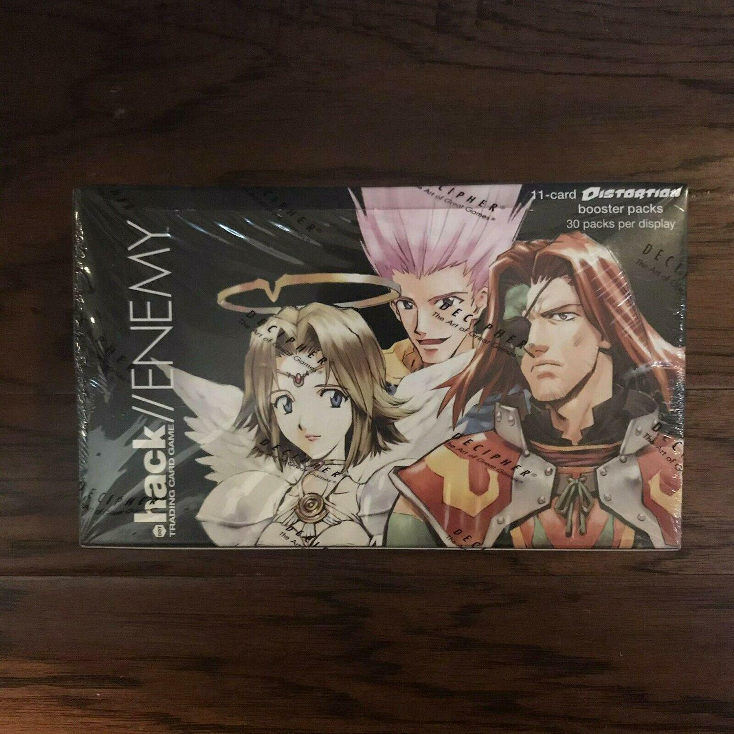Dot Hack .Hack Booster Box - Distortion Enemy Tcg NEW SEALED
