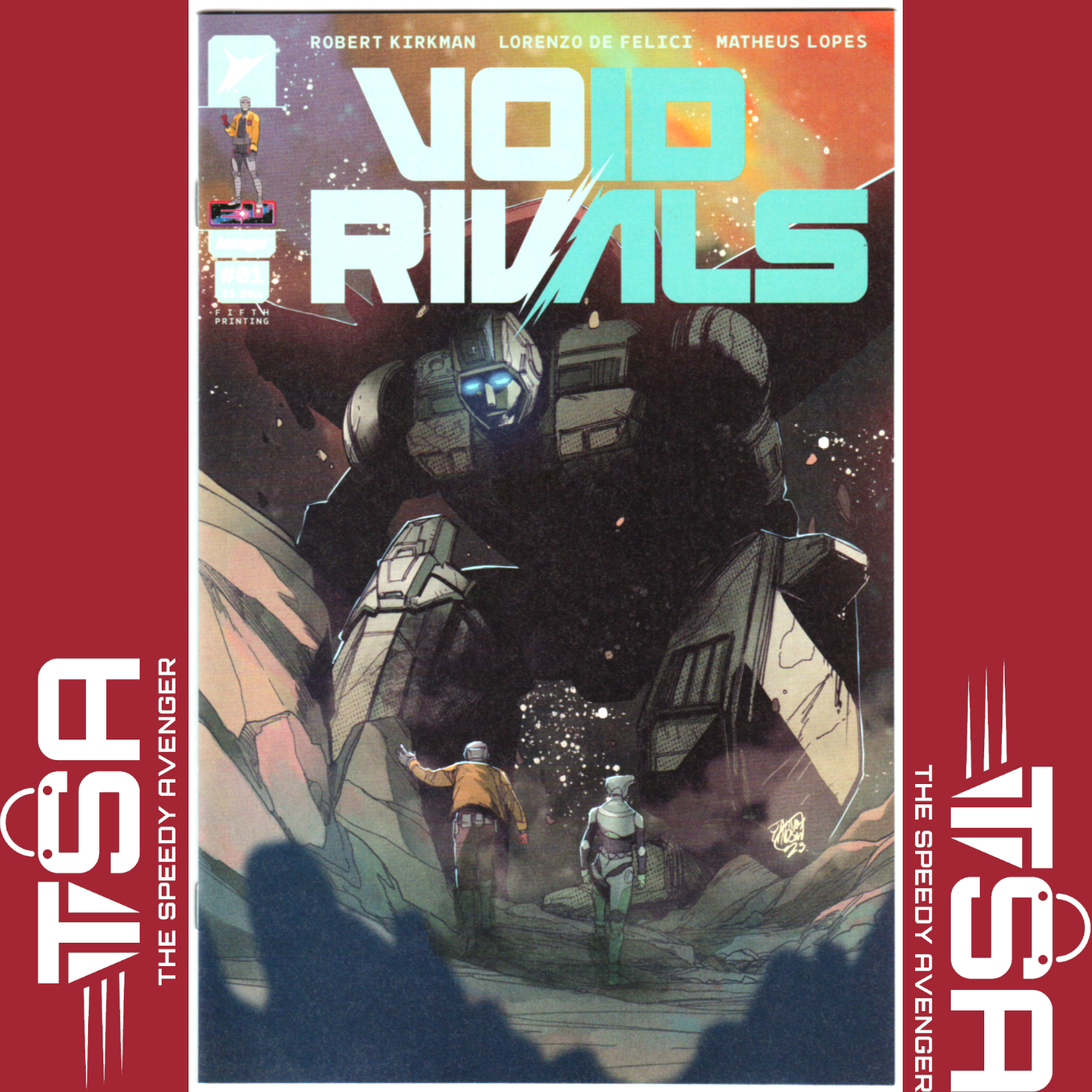 VOID RIVALS #1 Jahnoy Lindsay 5th Printing Variant Key Issue 2023 Image Skybound