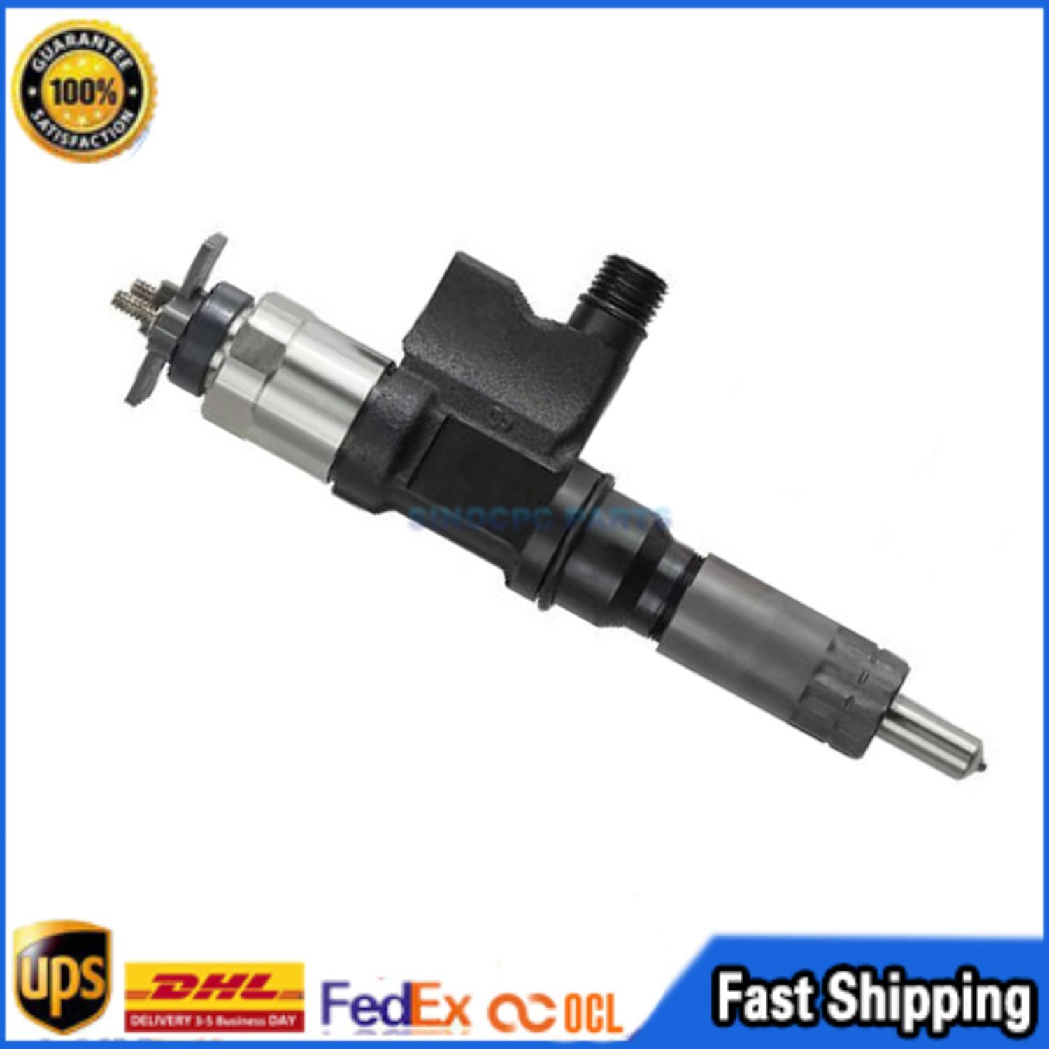 しゅん 1pc Fuel Injector 095000-6384 8-97609790-4 For Isuzu Engines