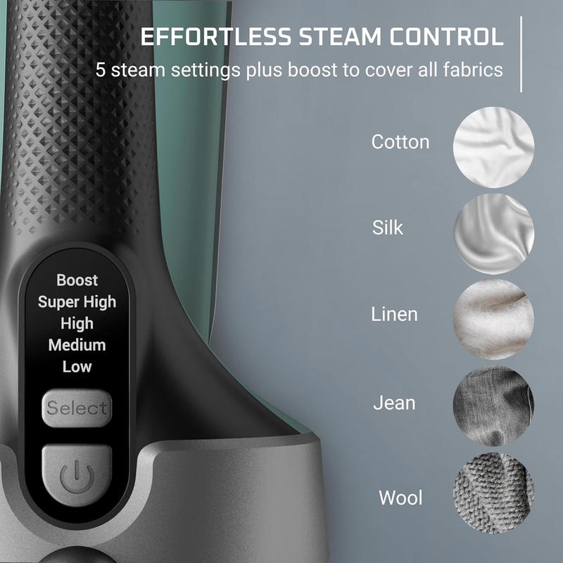 Pure Force 2in1 Handheld Steamer & Iron 7.1 Oz Tank Capacity, DR8822, Vertical S