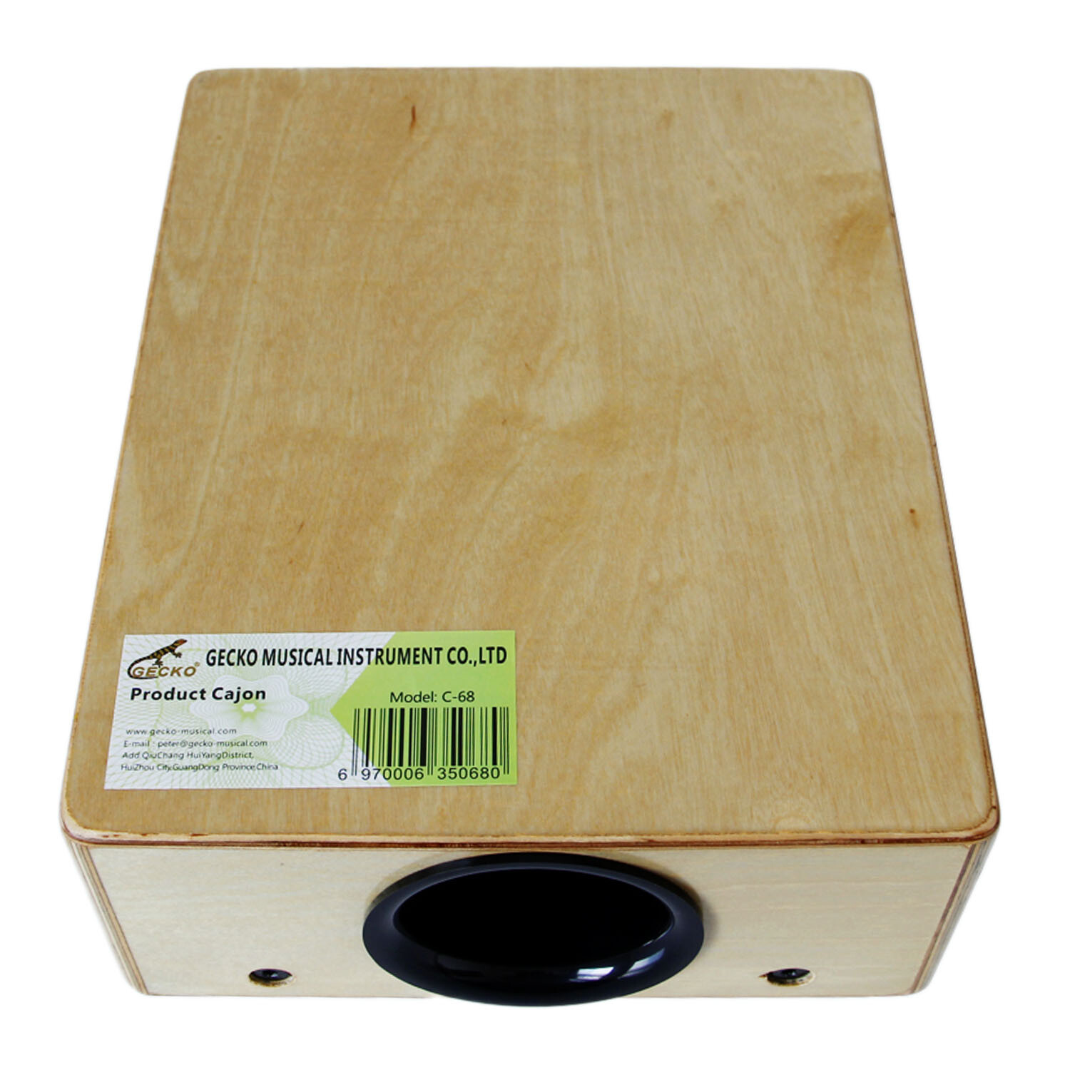 Portable Cajon Travel Friendly Wooden Cajon Box Drum With