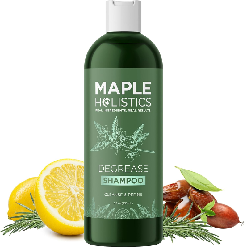 Oily Hair Degrease Shampoo - Clarifying with Essential Oils, Deep Clean