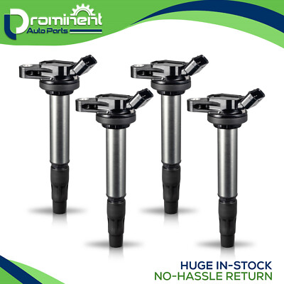 4x Ignition Coils Replacement for Toyota Corolla Prius 1.8L L4 UF596 UF619 C1714