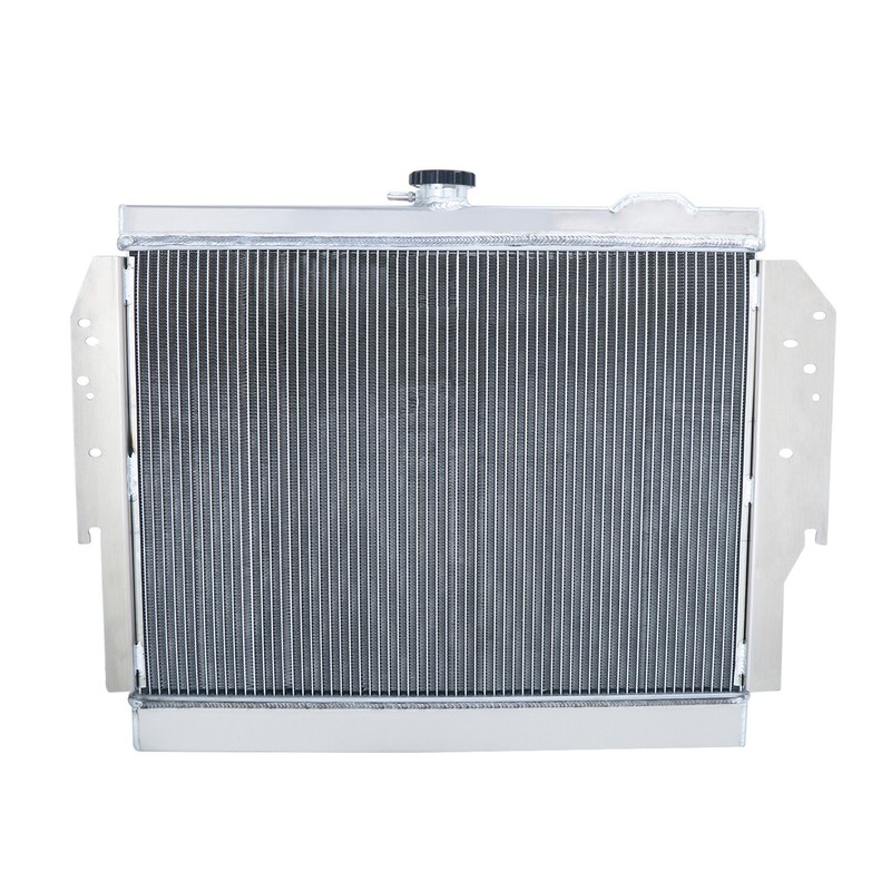 for 79-93 Dodge D/W 100 150 200 250 350 Ramcharger V8 3 Row Aluminum Radiator