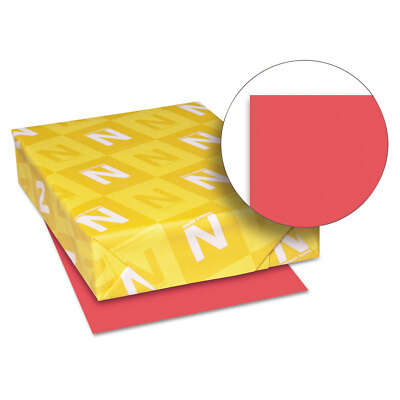 Neenah Paper Astrobrights Colored Paper 24lb 8-1/2 x 11 Rocket Red 500