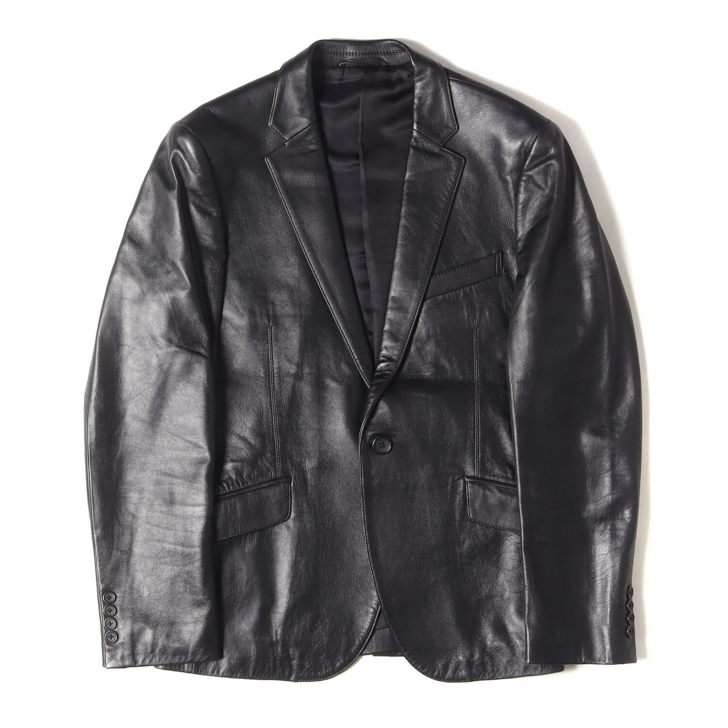 ジャケット・アウター Paul Smith Lamb Leather Down Jacket $_57.JPG?set_id=880000500F