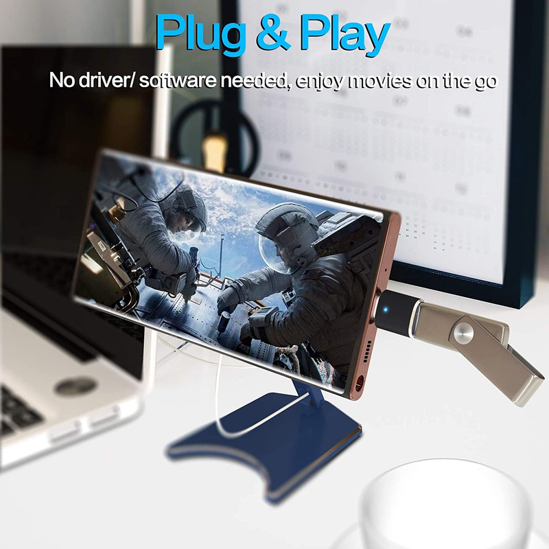 USB C to USB Adapter,Type C to USB Adapter [4 Pack] 3.0 USB Type-C Male to USB F