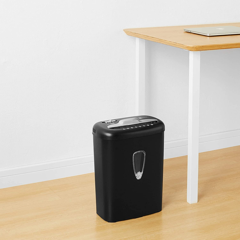 paper shredder deals 6-Sheet Cross-Cut Paper & Credit Card Home Office Shredder