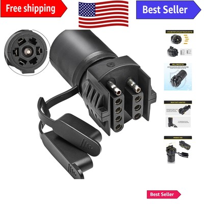 Easy Installation 7 Pin to 4 Pin Trailer Adapter with Superior Conductivity