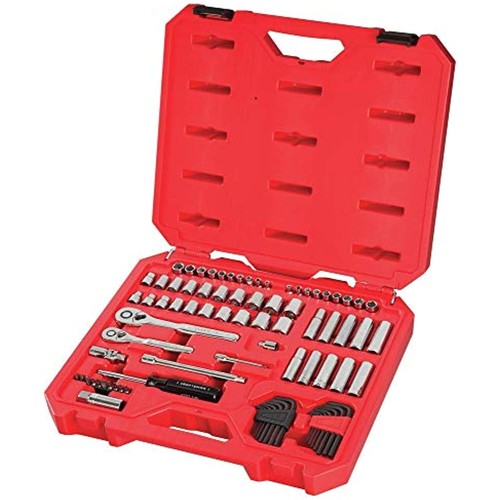 CRAFTSMAN　工具 CRAFTSMAN Mechanics Tool Set, SAE / Metric, 1/4-Inch Drive