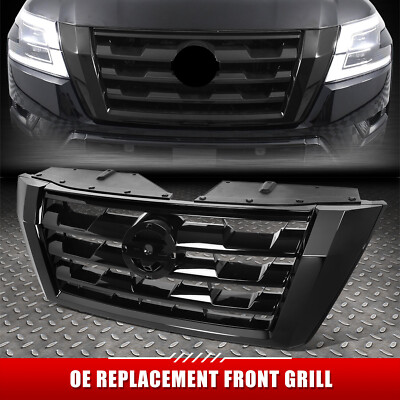 [Горизонтальная сетка] Для 21-24 моделей Nissan Armada OE Передняя решетка радиатора с прорезью для значка