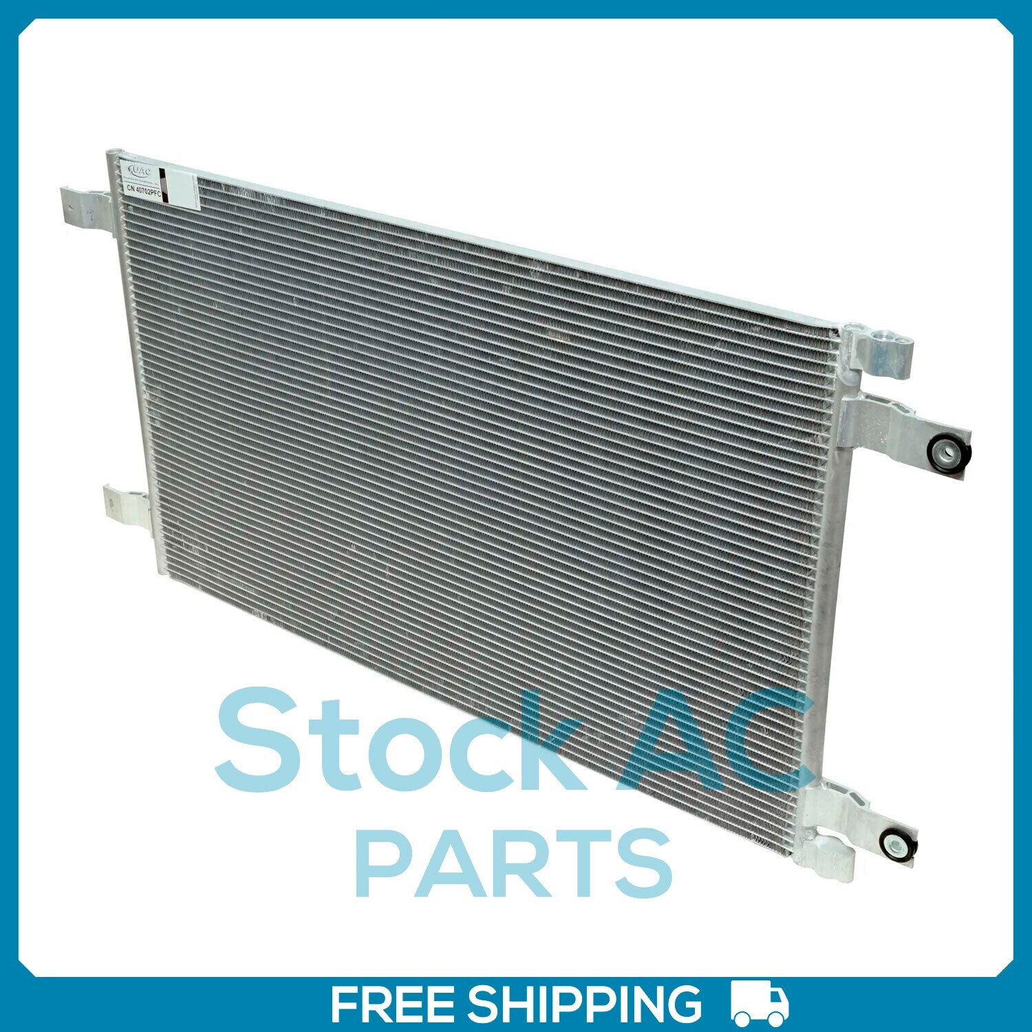 AC Condenser fits Kenworth T2000, T700, T800 / Peterbilt 367, 384, 386, 38... QR - Picture 1 of 12