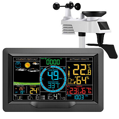 Outdoor Weather Monitoring System Wind Speed& More S7d0