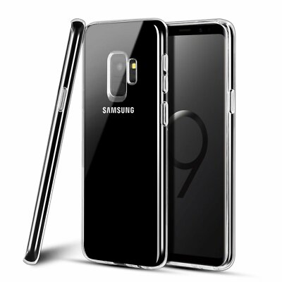 For Samsung Galaxy Note 8 9 10 20 S20 S10 S9 S8 Plus Rubber Clear Case Cover