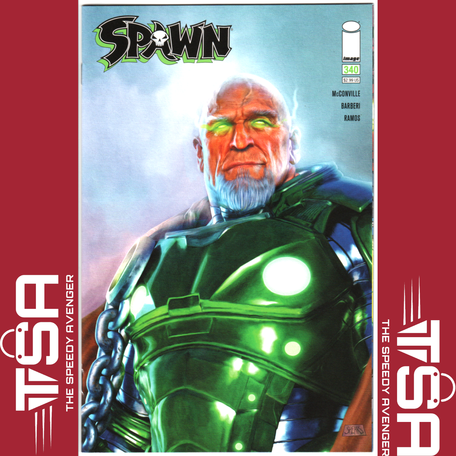 SPAWN #340 Mark Spears Regular Cover A 2023 Image Comics Todd McFarlane