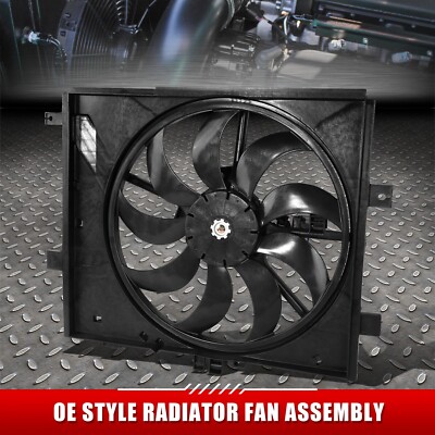 Для 13-18 Nissan Versa/Versa Note 1.6L Вентилятор охлаждения радиатора в стиле L4OE в сборе