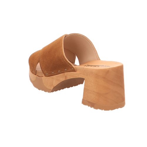SOFTCLOX SOFTCLOX DAMEN PANTOLETTEN DAMEN PANTOLETTE S3542-CASHMERE CARAMEL BRAUN 1131345