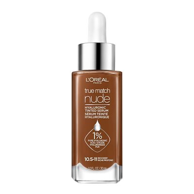 (CHOICE of Color) L'Oreal True Match Nude Hyaluronic Tinted Serum Foundation