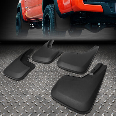 ДЛЯ ПИКАПА 14-18 CHEVY SILVERADO 1500-3500 4ШТ БРЫЗГОВИКИ МАТОВО-ЧЕРНЫЕ