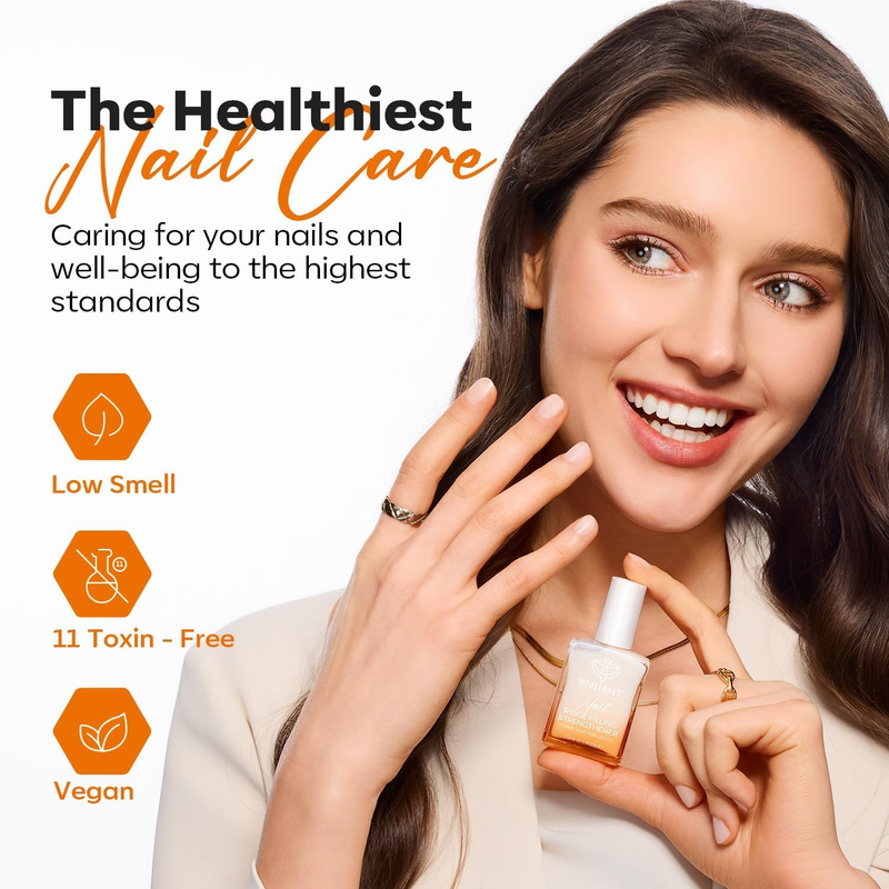 15ml 8-in-1 Nail Strengthener & Ridge Filling Nail Repair Kit Nail Growth Treatm