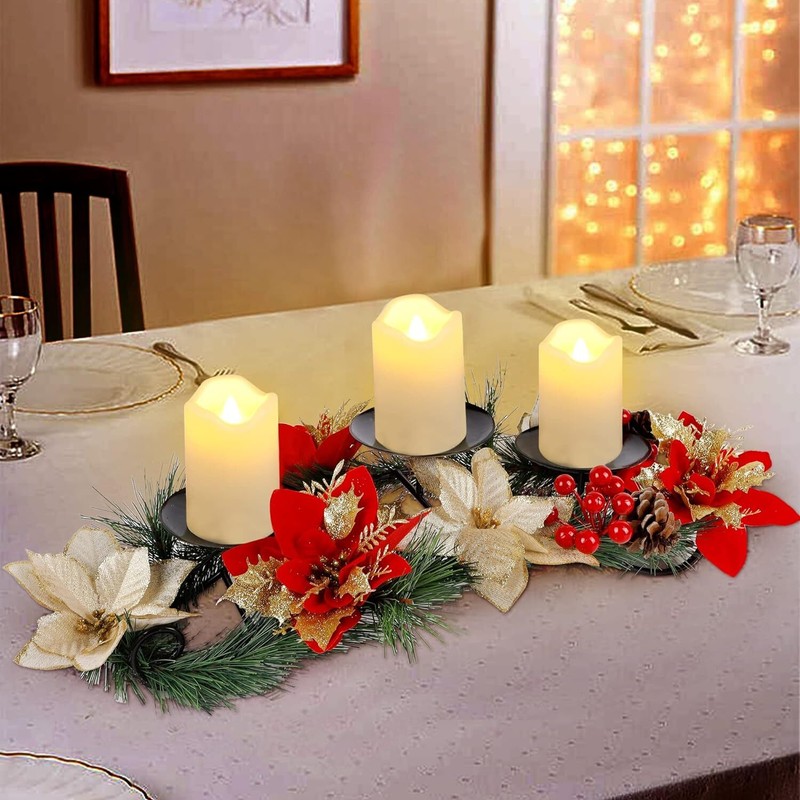 S With 3 Flameless Candle
