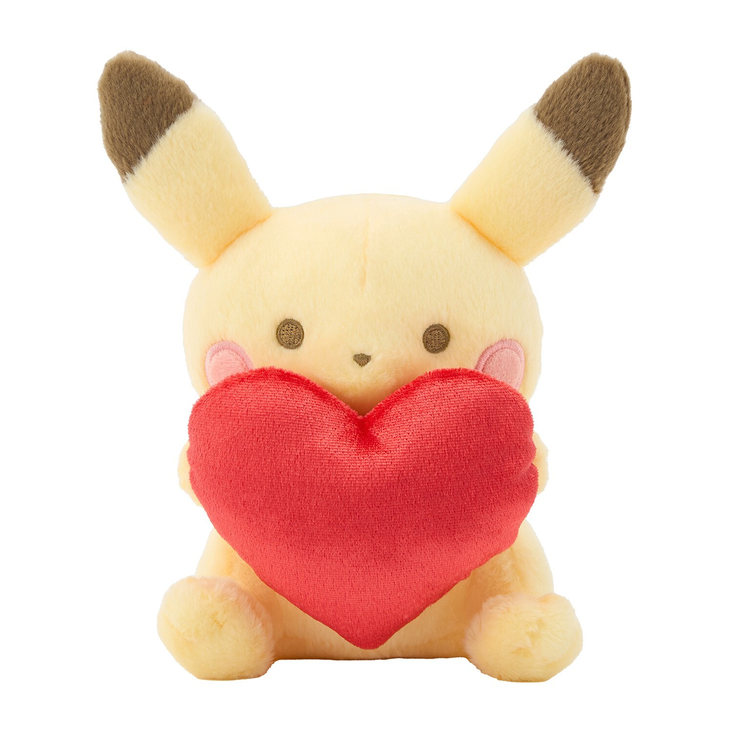 Pokemon Pikachu With A Heart Plush Valentine 2025 Heart Pokemon Pikachu With A Heart Plush Valentine 2025 Heart