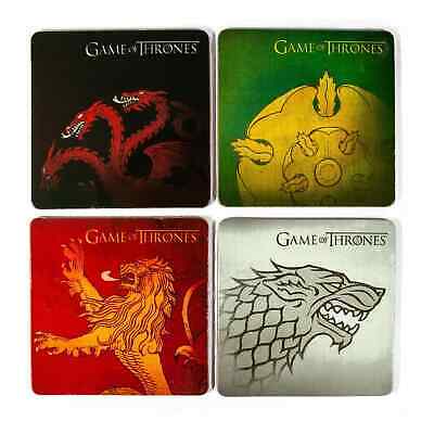 Nerd Block Exclusive Game Of Thrones Coasters Drink Coaster Pads Set of 4