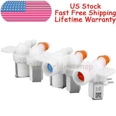 New AJU75152601 AJU73213301 Water Inlet Valve for LG Kenmore Washer 5221EA1008F