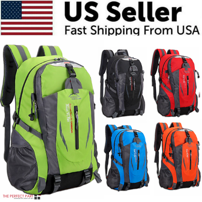 Travel Backpack 500 Oraganizer 40L Orange