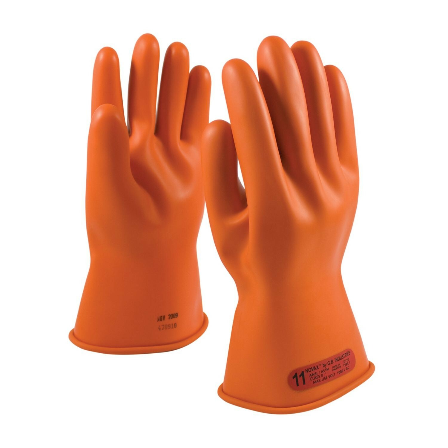 PIP Novax 147-0-11/7 Rubber Electrical Insulating Gloves