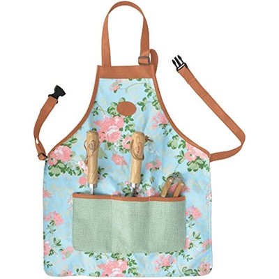 Esschert Rose Print Jute Apron