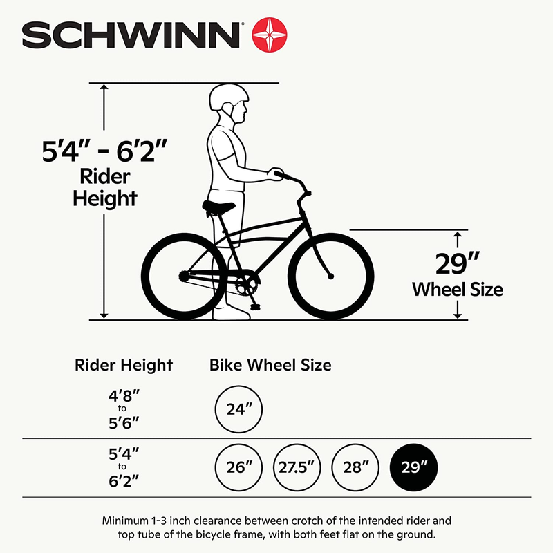 S29 Mens and Womens Mountain Bike, 29-Inch Wheels, Aluminum Frame, Dual-Suspensi