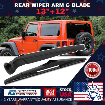 Waterproof  13''+12'' Super Clean Windshield Rear Wiper Blade Set OEM#replace